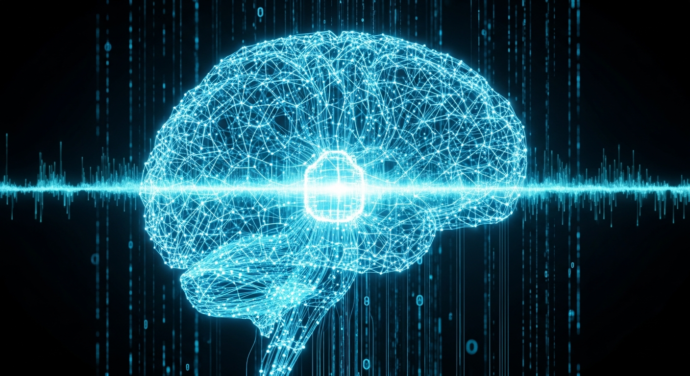 AI neural network representing autonomous agents reshaping the global workforce